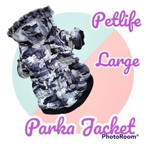 Petlife Dog Ski Parka Jacket With Removable Hood (DG10)